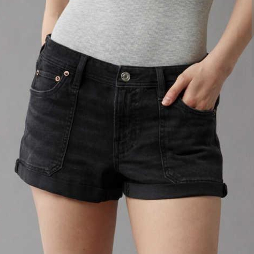 AE Dreamy Drape Easy Shortie Black